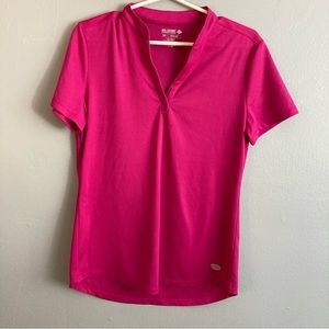 Reel Legends Pink Reeline Shirt Shirt Sleeve Size M